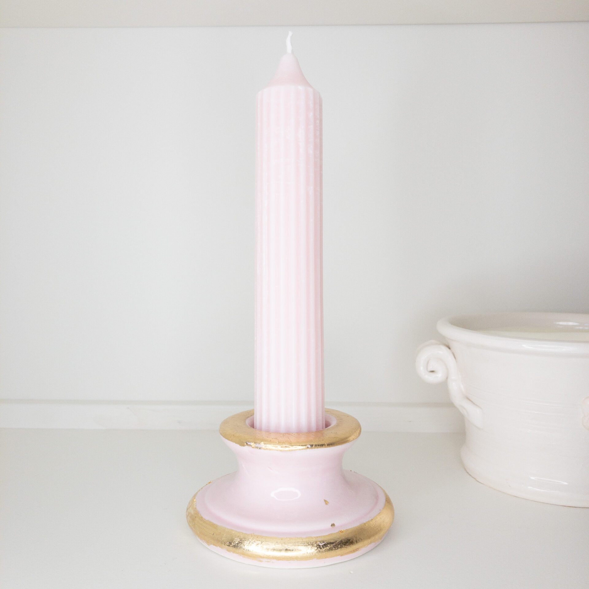 Candeliere ceramica
