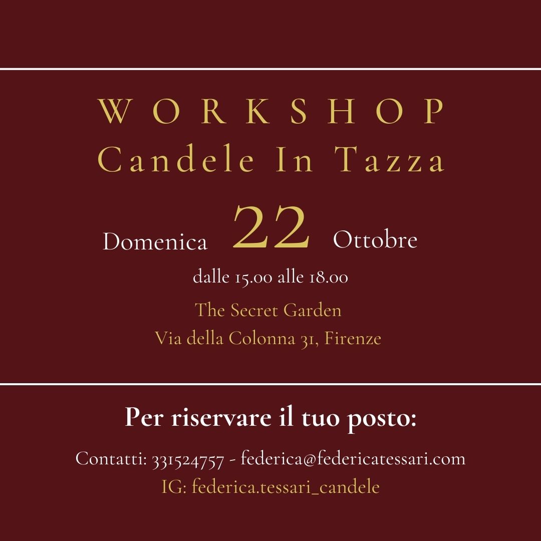 Candele in Tazza