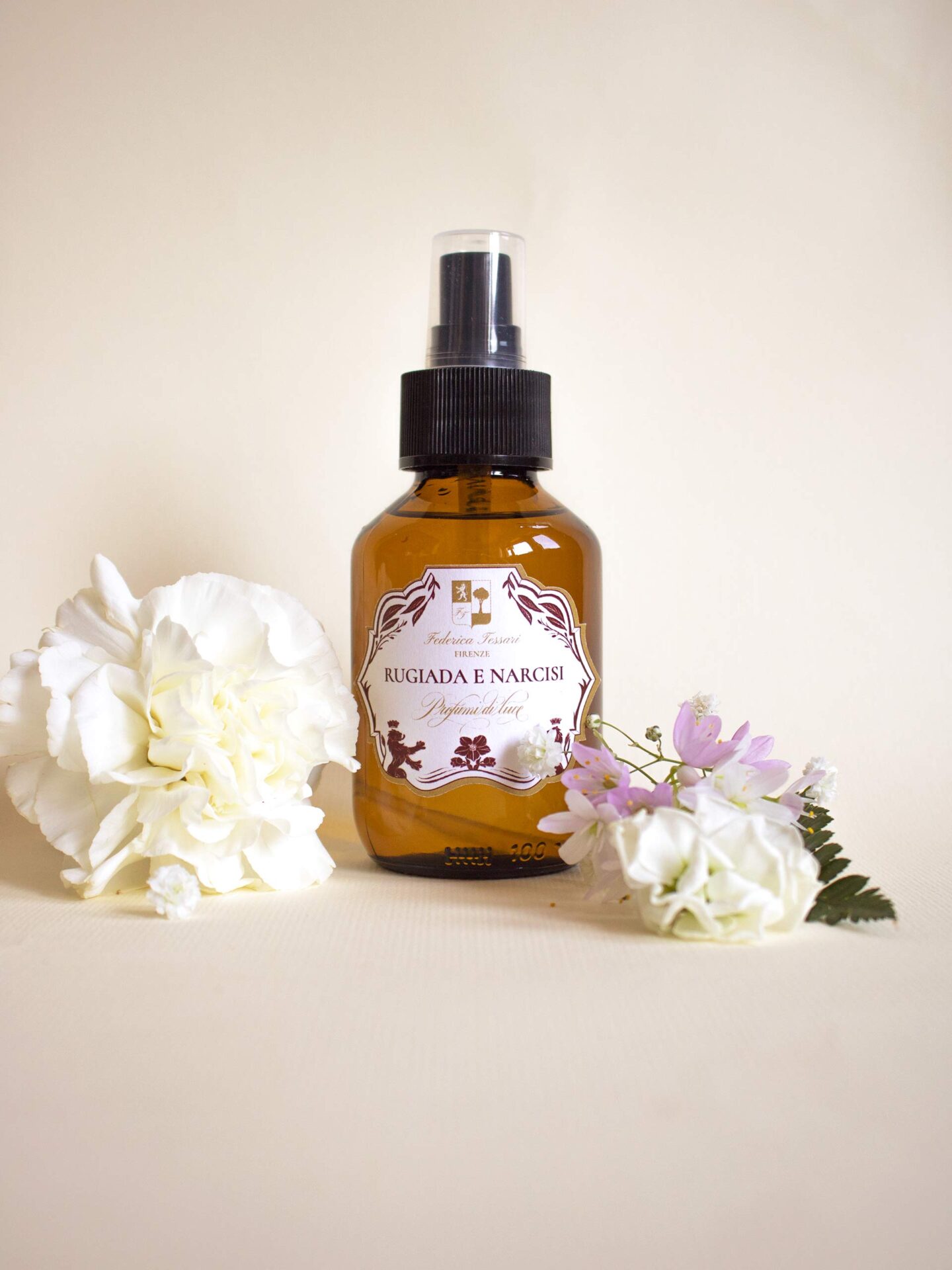 Profumo spray per tessuti Rugiada e Narcisi